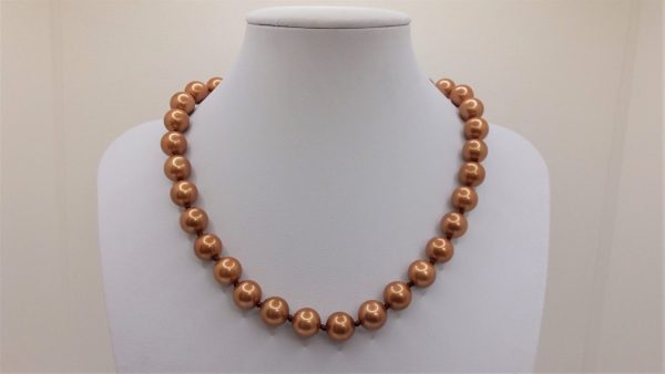 Halskette aus Mallorca Perlen