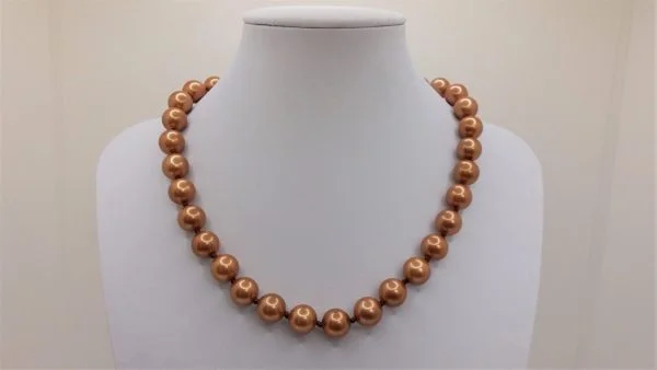 Halskette aus Mallorca Perlen