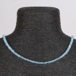 Blauer Topas Halskette